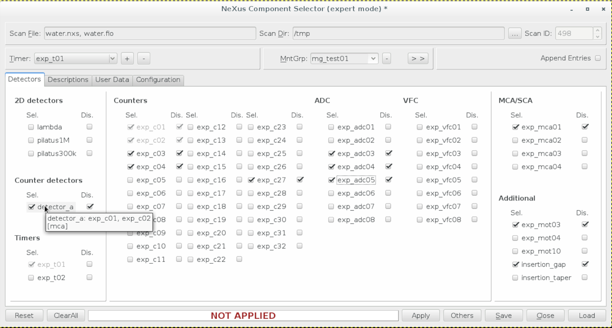Image detectorsScaled