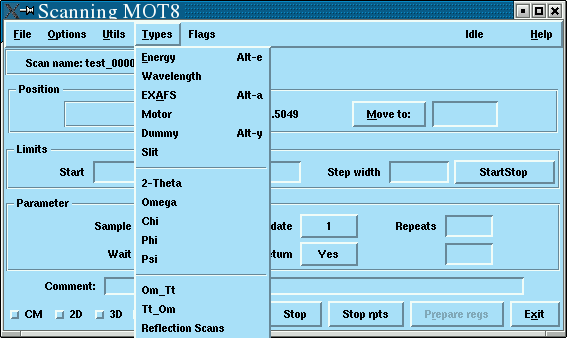 Image scan_types
