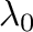 $\lambda_0$