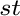 $^{st}$